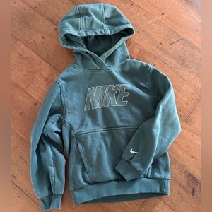 Nike Kids Olive Green Hoodie